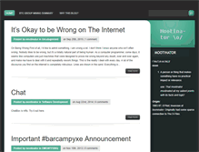 Tablet Screenshot of mootinator.com